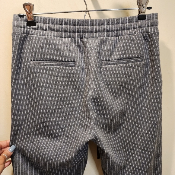LOFT Women's Gray Pull On Drawnstring Semi-formal Pants size XS - Picture 2 of 11